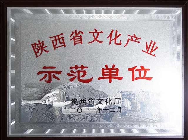 陕西省文化产业示范单位