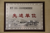 2005-2006年度诚信建设先进单位.JPG