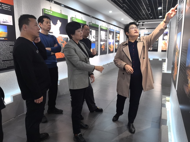 渭南张主席到访展馆